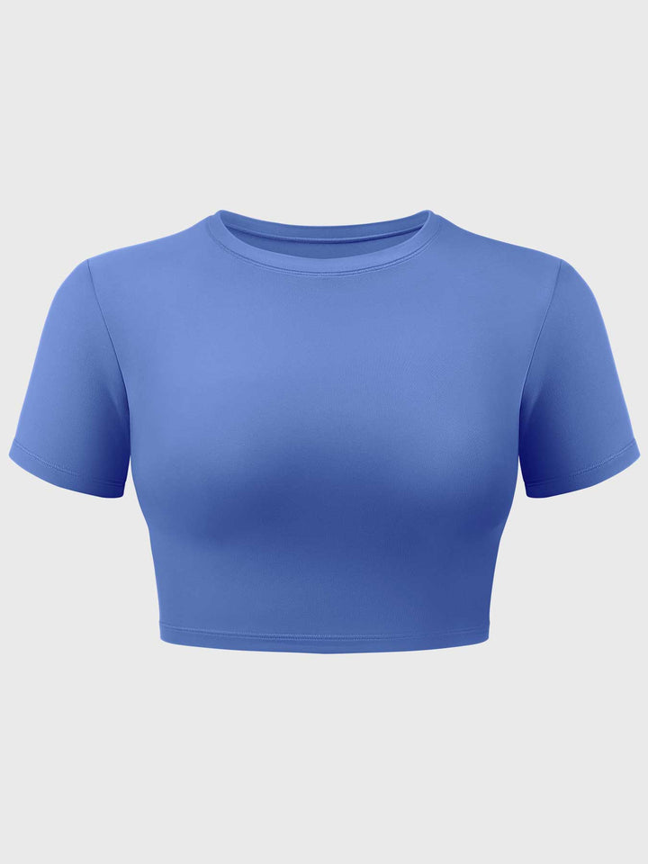 Coline™ | Short Sleeves Crop Top