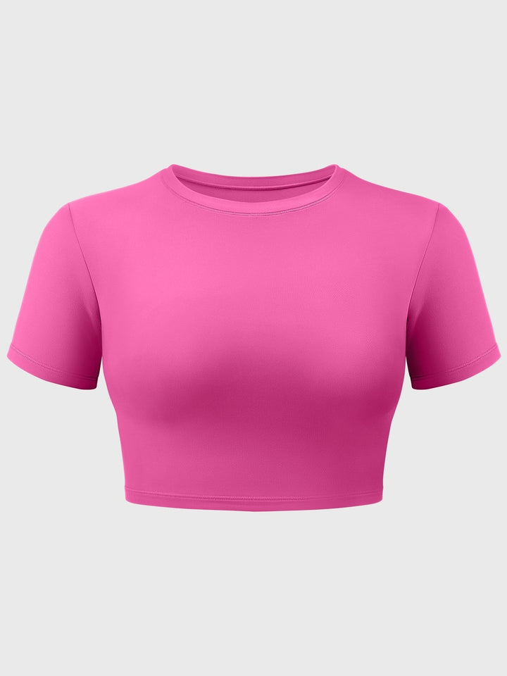 Coline™ | Short Sleeves Crop Top