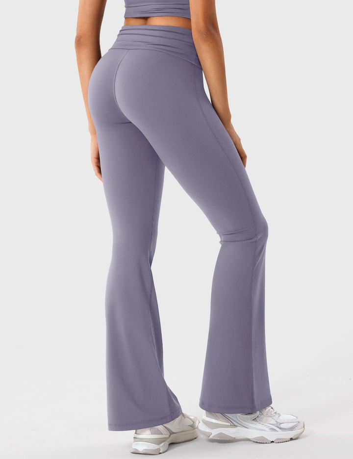 Ramola™ | Fold Over Flare Leggings