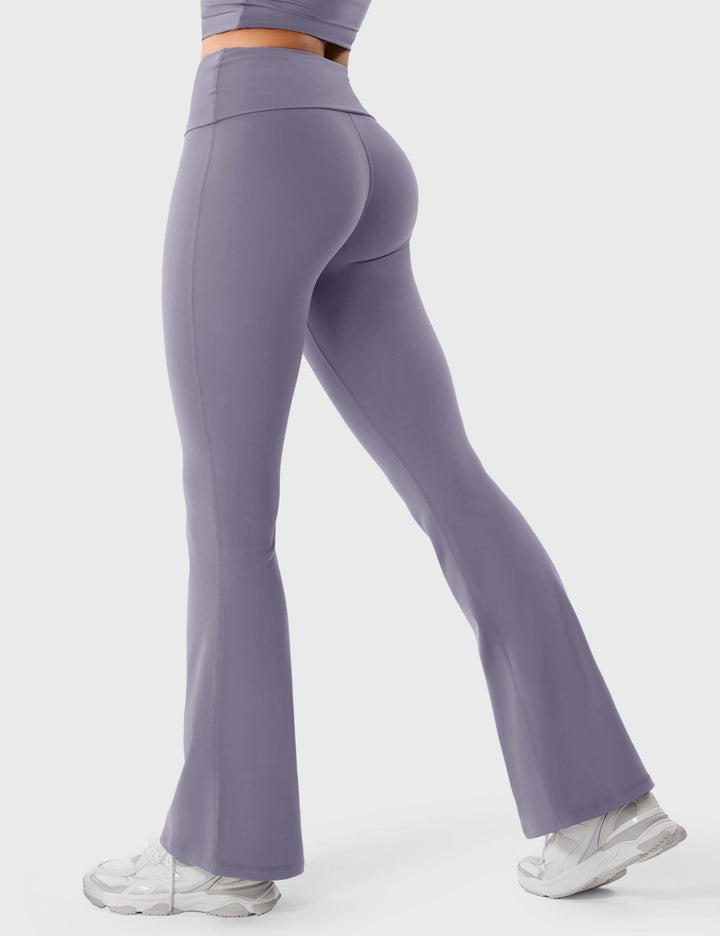 Ramola™ | Fold Over Flare Leggings