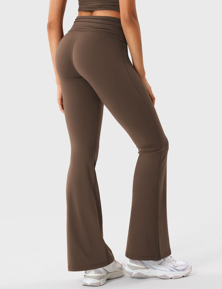 Ramola™ | Fold Over Flare Leggings