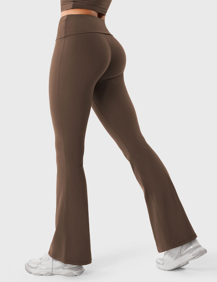 Ramola™ | Fold Over Flare Leggings