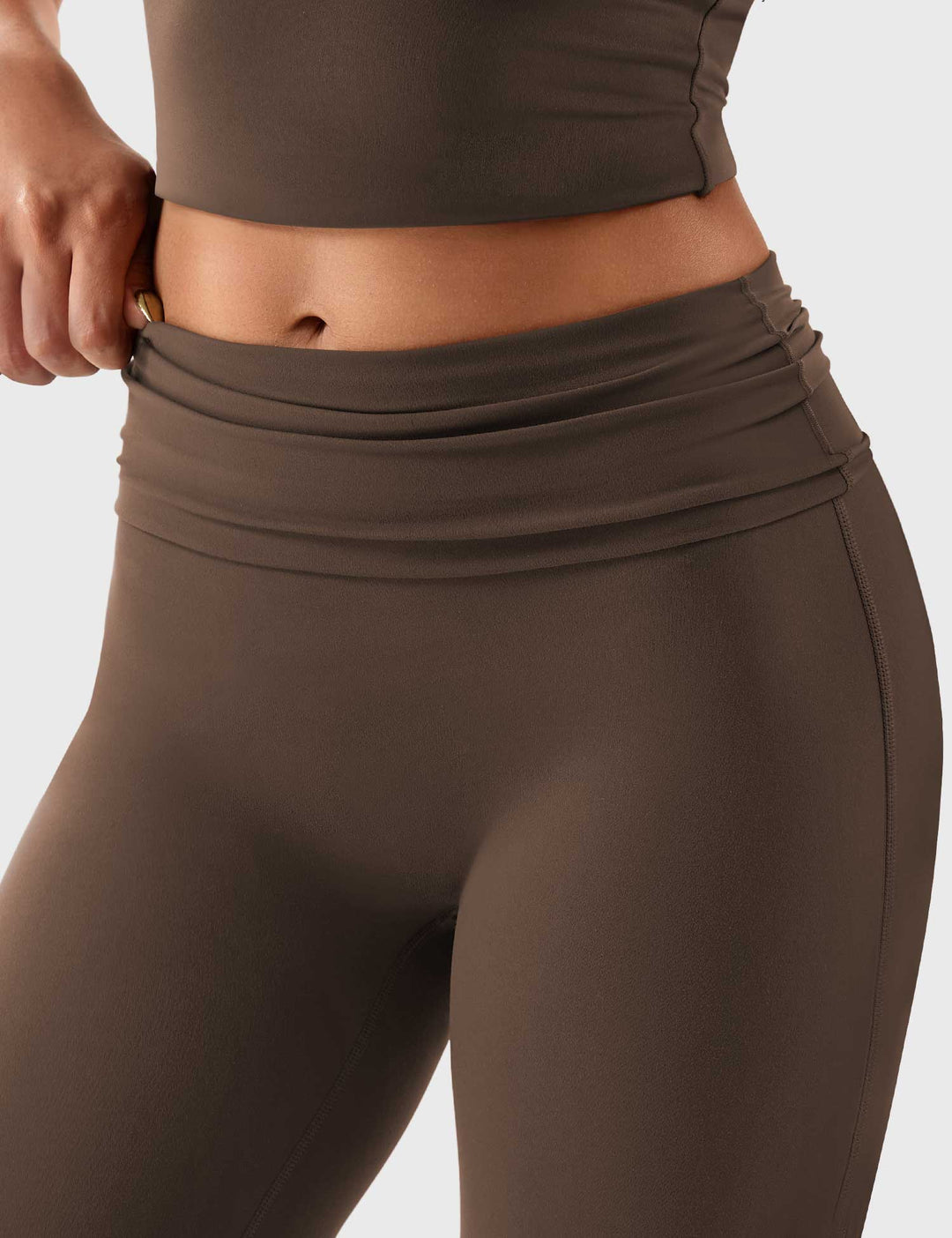 Ramola™ | Fold Over Flare Leggings