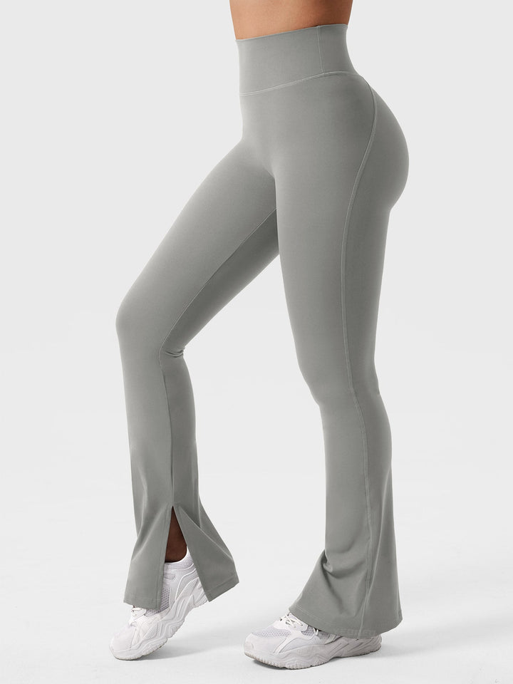Nasreen™ | Flared Split Hem Leggings