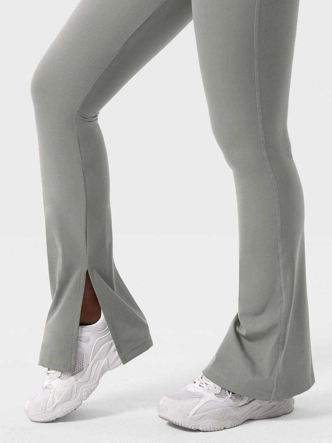 Nasreen™ | Flared Split Hem Leggings