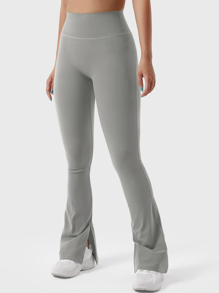 Nasreen™ | Flared Split Hem Leggings