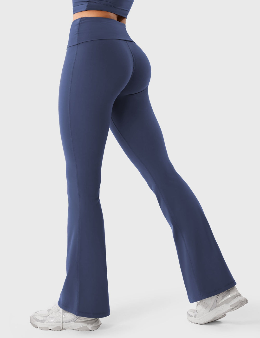 Ramola™ | Fold Over Flare Leggings
