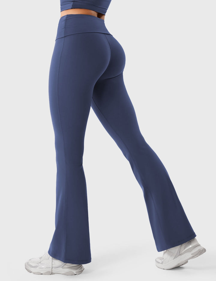 Ramola™ | Fold Over Flare Leggings