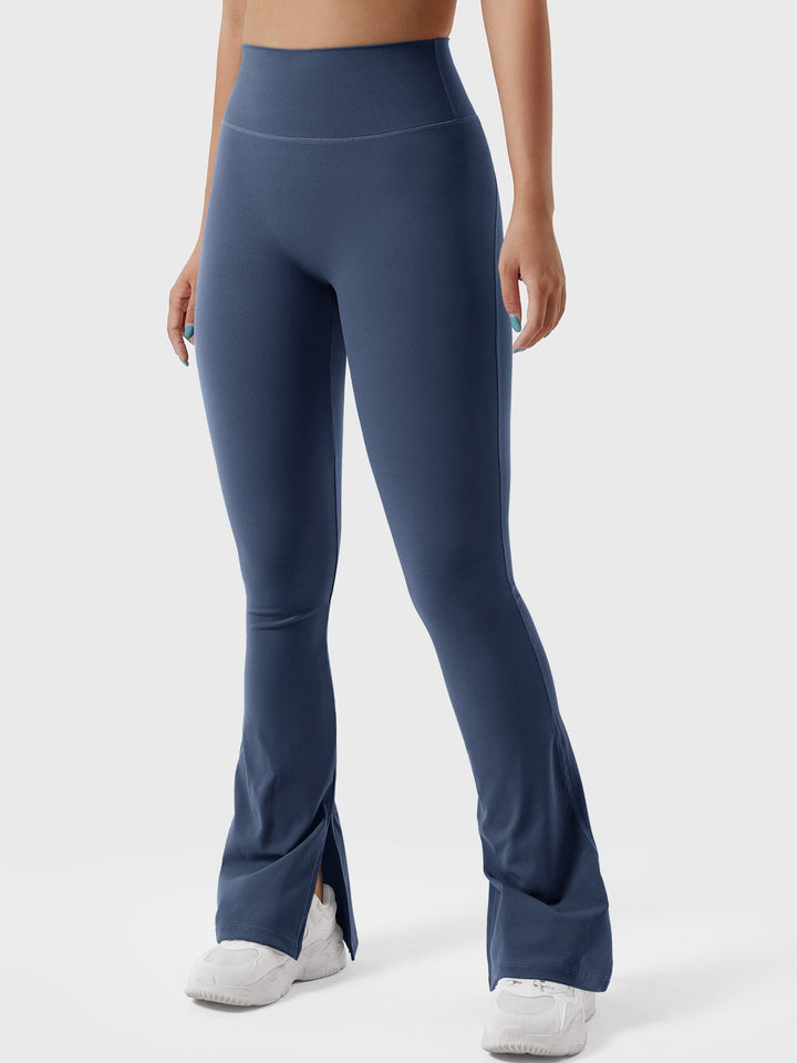 Nasreen™ | Flared Split Hem Leggings