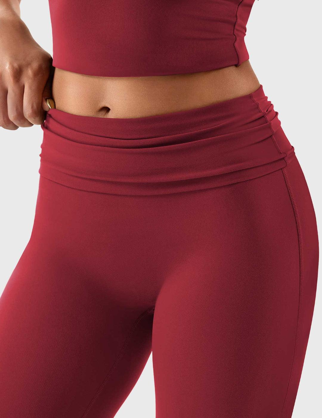 Ramola™ | Fold Over Flare Leggings